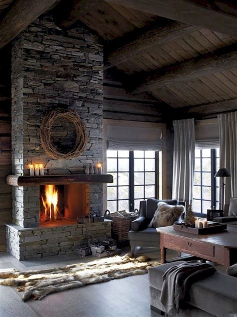 40 Unbelievable Rustic Fireplace Designs Ever