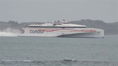 £50m Condor Ferry Accident Report New Fendering Needed Bbc News