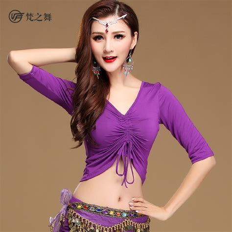 2017 Brand New Modal Sexy Belly Dance Top For Women Belly Dance