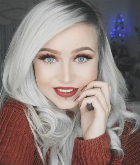 Silver White Hair Will Be An Icy Cool Colour Fad This Year Beauty