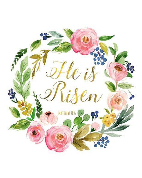 Download High Quality He Is Risen Clipart Floral Transparent Png Images