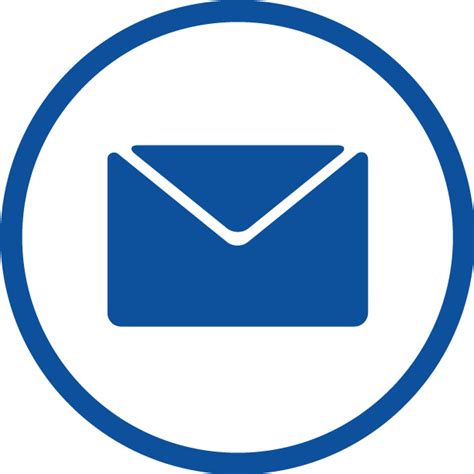 Transparent Email Icon Png Blue Rwanda 24