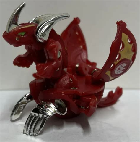 Bakugan Lumino Dragonoid Red Pyrus 810g Sega Toys Og Figure Gundalian