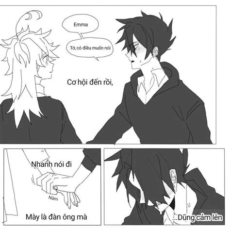 The Promised Never Land Doujinshi Dịch Tắm Biển Neverland Art