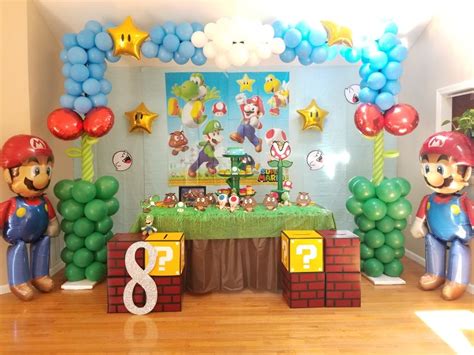 Alejandro Super Mario Bros Birthday Party Super Mario Bros Party