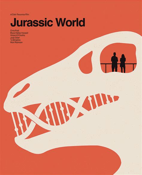 Jurassic World 2015 ~ Minimal Movie Poster By Matt Needle Amusementphile Jurassic World Movie