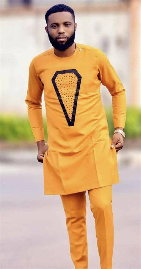 African Dashiki Suit African Mens Clothing Prom Etsy African Attire For Men African