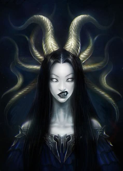 demon queen by anndr on deviantart fantasy art women vampire art dark fantasy art