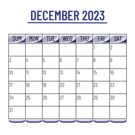 Calendário De Mesa De Mesa De Calendário De Dezembro De 2023 Imprimível