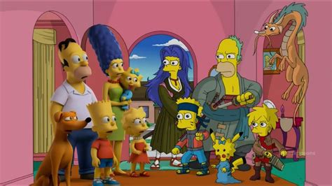 The Simpsons S E Anime Cartoon Reference Scene YouTube