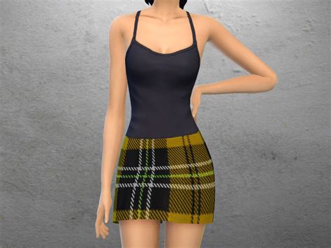 The Sims Resource Emo Skirt Basegame Recolour