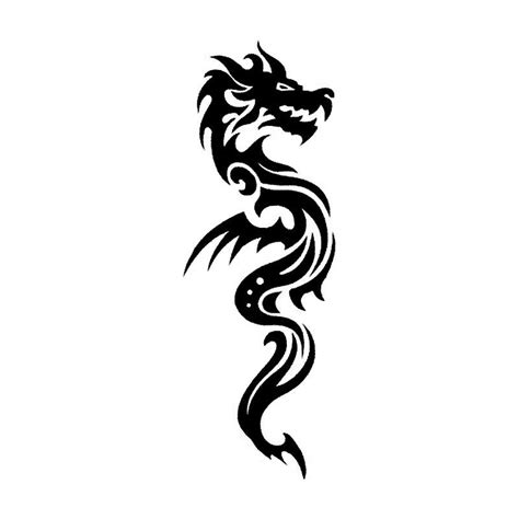 Afbeeldingsresultaat Voor Tekening Chinese Draak Tribal Dragon Tattoos