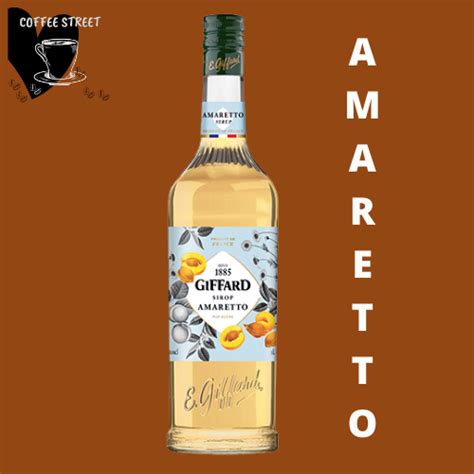 Giffard Amaretto Coffee Syrups 1 Liter Shopee Philippines