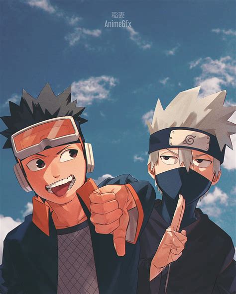 71 Wallpaper Obito Kakashi Images Myweb