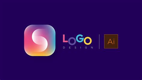 How To Logo Design Gradient Professional Logo In Adobe Illustrator Cc