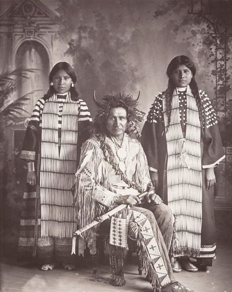 Members Of A Sioux Tribe From North Dakota Early 1900s Photograph By