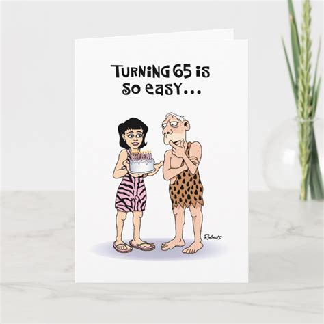 Funny 65th Birthday Card Uk