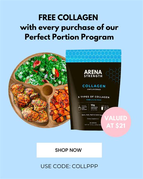 💪 Free Collagen With Every Perfect Portion Program Purchase Arena