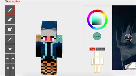 Minecraft Skin Editor Outer Layer Suleman Marsh