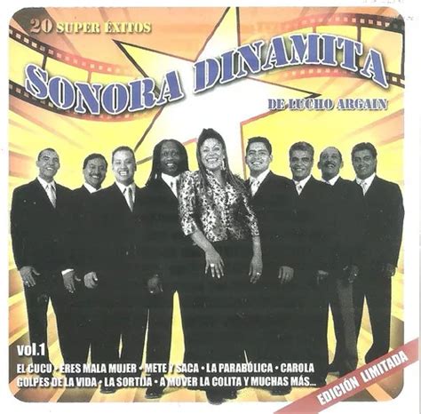 Sonora Dinamita 20 Super Éxitos Vol 1 Cd Música Nuevo Cuotas sin