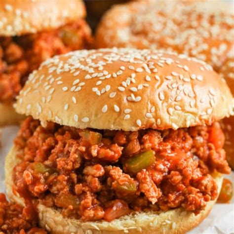 Turkey Sloppy Joes Spend With Pennies