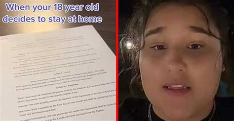 Mum Slammed For Making Teenage Daughter Sign Lease And Pay Rent To Live At Home Hrtwarming