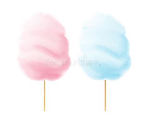 Pink Blue Cotton Candy Stock Illustrations Pink Blue Cotton Candy Stock Illustrations