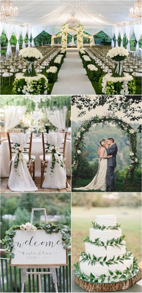 Breathtaking Green And White Wedding Ideas To Rock Mrs To Be White