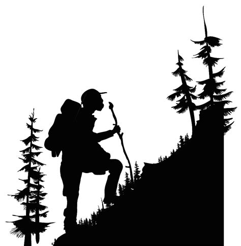 Mountain Clipart Hike Mountain Hike Transparent Free For Download On