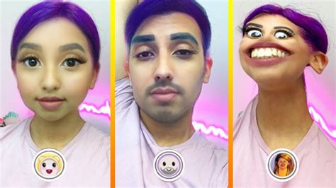 Trying New Snapchat Filters Youtube