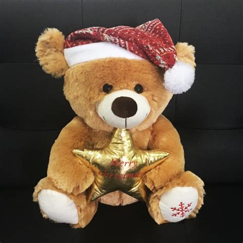 2021 Custom Brown Christmas New Teddy Bear Toy New Toy With Star - Buy New Toy,Teddy Bear Toy 