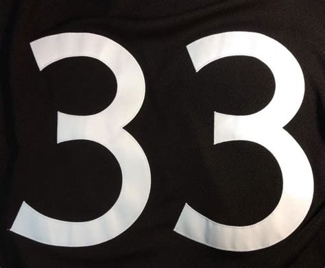 Jersey Numbering One Color Twillworks