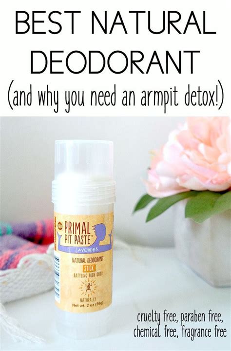 Best Natural Deodorant And Why You Need An Armpit Detox