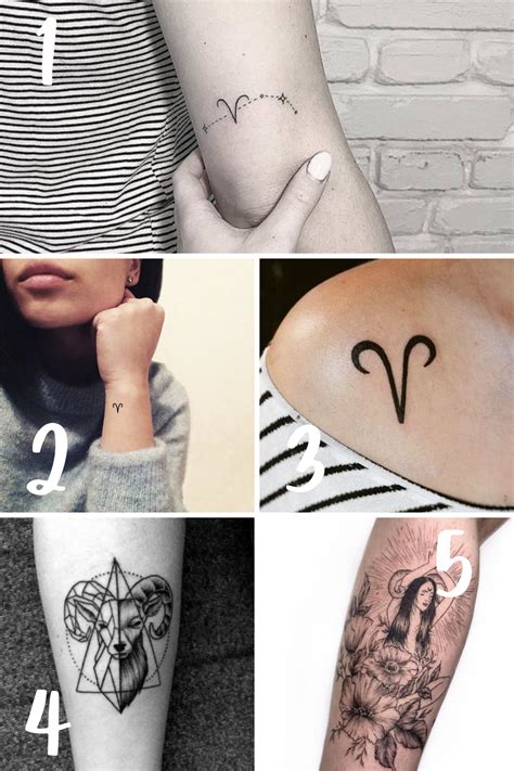 47 Aries Tattoo Ideas Full Of Fire And Fun Tattooglee