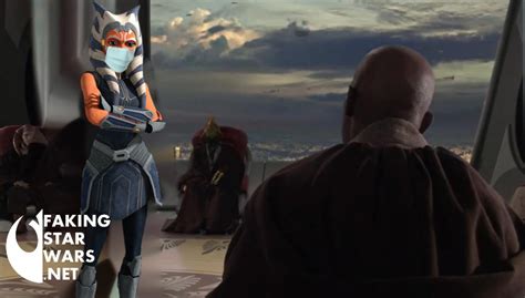 Ahsoka Tano Rants Before Jedi Council For Mask Requirements Faking