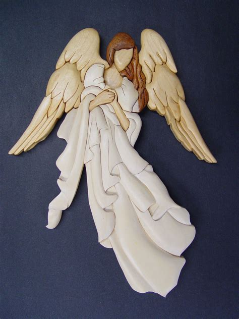 Intarsia Angel Scroll Saw Woodworking And Crafts Photo Gallery