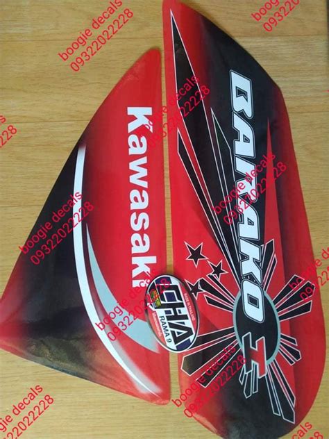 Kawasaki Barako 1 Decals 2016 Lazada Ph