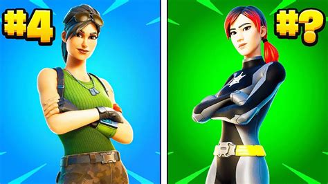 Top 5 meest gebruikte tryhard skins!! Top 10 Most Tryhard Skins In Fortnite Season 4 | Top 10
