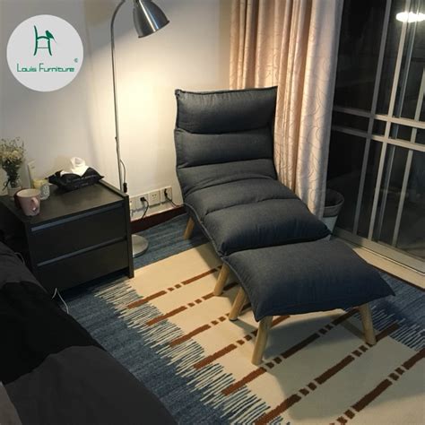 Louis Fashion Chaise Lounge Scandinavian Single Sofa Leisure Bedroom