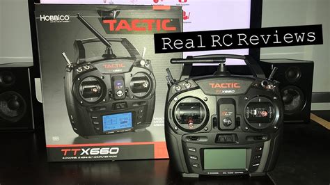 Tactic Ttx660 6 Channel Transmitter Set Up And Review Real Rc Reviews