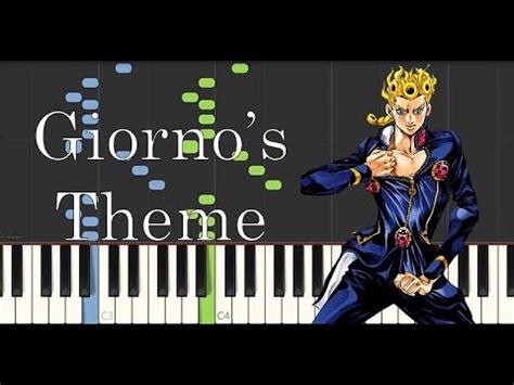 Learn a passage of the song in a loop, then once you play it well, move on to the next passage, play it in a loop, and so on. Jojo's Bizarre Adventure - Giorno's Theme - Piano Tutorial ...