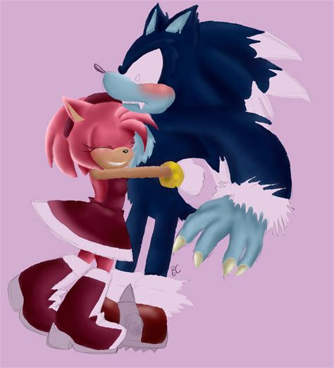 Amy And Werehog By Rezfrosting On Deviantart