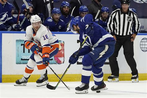Photos Tampa Bay Lightning Vs New York Islanders Game 1