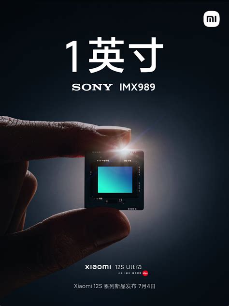 Xiaomi 12s Ultra To Feature A 1 Inch Sony Imx 989 Sensor In Main Camera