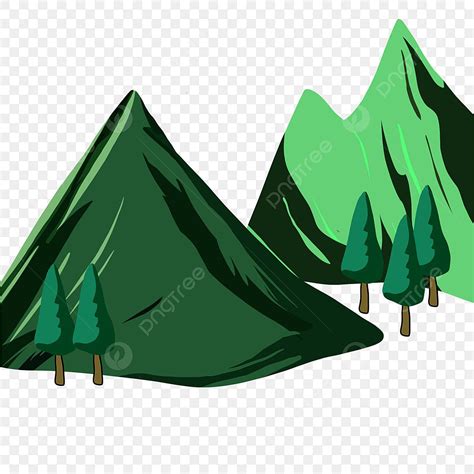 Green Mountain Clipart Png Images Green Jungle Mountains Clip Art