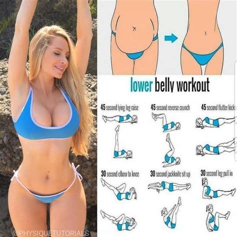 Lower Belly Workout Follow Us Physiquetutorials For The Best Daily