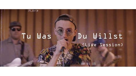 Almans Tu Was Du Willst Live Session Youtube