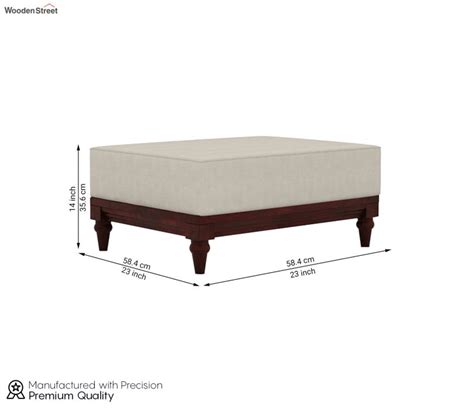 Buy Ayres Ottoman Ivory Nude Online In India At Best Price Modern