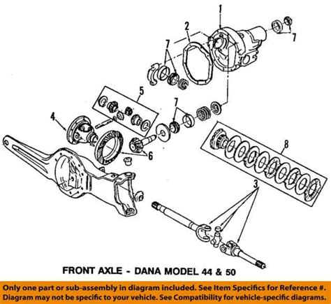 How To Easily Understand The 1993 Ford F150 4x4 Front Axle Diagram