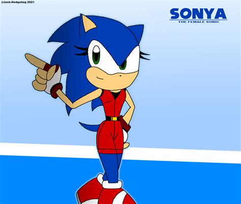 sonya the female sonic 2021 by jh production on deviantart
